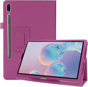 Epicgadget Case for Samsung Galaxy Tab S8 Plus, Lightweight Folio PU Leather Folding Stand Cover Case for Samsung Galaxy Tab S8 Plus 12.4 Inch Display 2022 Released (Purple)
