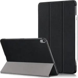 anicestore Case for iPad Air 11 / 10.9 Inch - Slim Lightweight Protective Shell Case with Auto Sleep/Wake Trifold Stand Cover Case for Apple iPad Air 11"/10.9" iPad Air 7th/6th/5th/4th Gen - Black