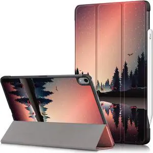 anicestore Case for iPad Air 11 / 10.9 Inch - Slim Lightweight Protective Shell Case with Auto Sleep/Wake Trifold Stand Cover Case for Apple iPad Air 11"/10.9" iPad Air 7th/6th/5th/4th Gen - Dusk