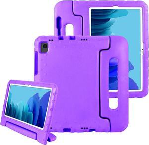 Samsung Galaxy Tab A8 Case 10.5" Lightweight Shockproof Kids Friendly EVA Foam Cover Stand Case with Handle for Samsung Galaxy Tab A8 10.5 Inch (SM-X200 / SM-X205 / SM-X207) 2022 Release - Purple
