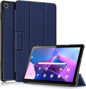 EpicGadget Case for Lenovo Tab M10 10.1 Inch-Slim Lightweight Protective Shell Case with Auto Sleep/Wake Trifold Stand Cover Case for Lenovo Tab M10 3rd Gen 10.1" (TB-328) 2022 - Navy Blue