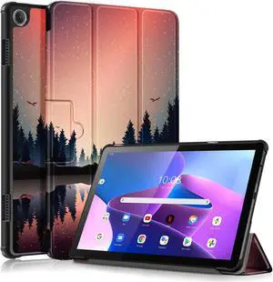 EpicGadget Case for Lenovo Tab M10 10.1 Inch-Slim Lightweight Protective Shell Case with Auto Sleep/Wake Trifold Stand Cover Case for Lenovo Tab M10 3rd Gen 10.1" (TB-328) 2022 - Dusk
