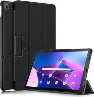EpicGadget Case for Lenovo Tab M10 Plus 10.6"-Slim Lightweight Protective Shell Case with Auto Sleep/Wake Trifold Stand Cover Case for Lenovo Tab M10 Plus 3rd Gen 10.6" (TB-125F/FU/128) 2022 - Black