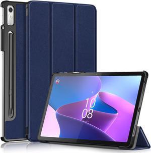 Epicgadget Case for Lenovo Tab P11 Pro Gen 2 112 inch  Slim Lightweight Smart PU Leather Case with Auto SleepWake Cover Trifold Stand Hard Shell Cover for Lenovo Tab P11 Pro 2nd Gen  Blue