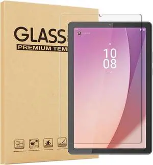 [1-Pack] elitegadget Lenovo Tab M8 Gen 4 (8 inch) Tempered Glass Screen Protector- High Definition 9H Hardness Anti-Scratch Bubble Free Tempered Screen Protector Cover for Lenovo Tab M8 4th Gen Tablet
