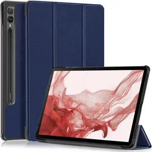 Case for Samsung Galaxy Tab S9 FE 5G 10.9 Inch/Galaxy Tab S9 11 Inch 2023 (SM-X510/X516B/X518U/X710/X716B/X718U) Shockproof Cover Tri-Fold Stand Protective Tablet Case Support Auto Wake/Sleep - Blue Case for Samsung Galaxy Tab S9 FE 5G 10.9 Inch/Galaxy Tab S9 11 Inch 2023 (SM-X510/X516B/X518U/X710/X716B/X718U) Shockproof Cover Tri-Fold Stand Protective Tablet Case Support Auto Wake/Sleep - Blue