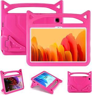 Case for Samsung Galaxy Tab A9 Plus 11 Inch (SM-X210/X215/X216/X218) 2023 Released - Lightweight Shockproof Handle Cover with Foldable Kickstand Kid-Proof Case for Galaxy Tab A9+ 11" Tablet (Pink)