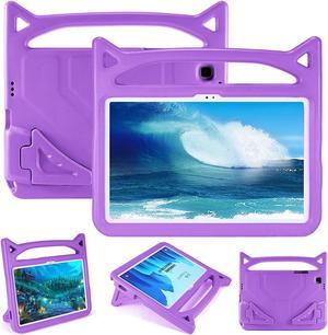 Case for Samsung Galaxy Tab A9 Plus 11 Inch (SM-X210/X215/X216/X218) 2023 Released - Lightweight Shockproof Handle Cover with Foldable Kickstand Kid-Proof Case for Galaxy Tab A9+ 11" Tablet (Purple)