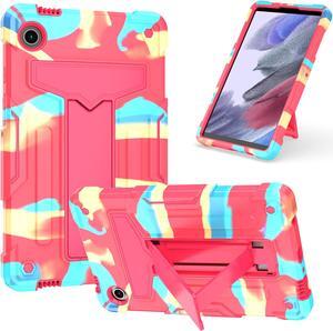 Galaxy Tab A9 Case 8.7 Inch - Heavy Duty Rugged Protective Case with Kickstand Shockproof Hybrid Cover Case for Samsung Galaxy Tab A9 8.7" Tablet (2023) SM-X110 / SM-X115 / SM-X117 (Candy/Pink)