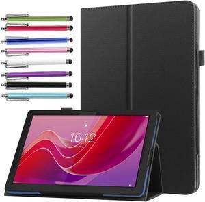 Case for Lenovo Tab M11 11" Tablet 2024 Released - Lightweight Folio Stand Cover Support Auto Wake/Sleep PU Leather Case for Lenovo Tab M11 Tablet 11 inch (TB330FU / TB330XU) + 1 Stylus (Black)