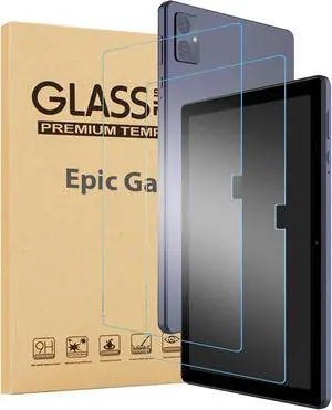 anicestore 2-Pack Glass Screen Protector For VORTEX T10M Pro Tablet 10.1 Inch Tablet - Tempered Glass Film High Definition 9H Hardness