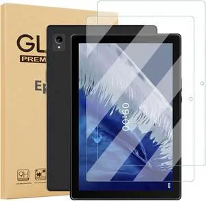 2-Pack Glass Screen Protector For VORTEX CMG101 Tablet 10.1 Inch - Tempered Glass Film High Definition 9H Hardness