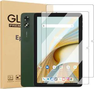 2-Pack Glass Screen Protector For Vortex ZTAB10 Tablet 10.1 Inch - Tempered Glass Film High Definition 9H Hardness