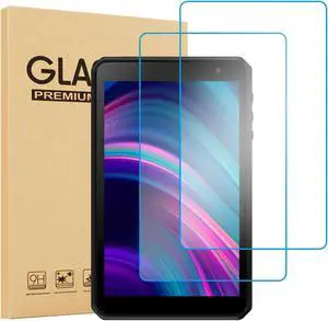 anicestore 2-Pack Glass Screen Protector For BLU M8L 2022/2021 8" Tablet / BLU M8L PLUS 8 Inch Tablet 2022 Released - Tempered Glass Film High Definition 9H Hardness
