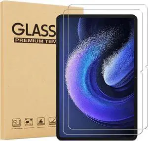 anicestore (2 Pack) Screen Protector for Xiaomi Pad 6 (11 inches) / Xiaomi Pad 6 Pro (11 inches) - High Definition Anti Scratch 9H Hardness Easy Installation Tempered Glass Film Screen Saver