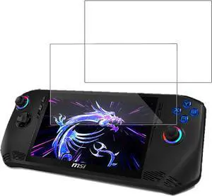 (2 Pack) Screen Protector for MSI Claw 7 AI+ Handheld Gaming Console - Anti-Scratch, Case Friendly, Ultra HD Tempered Glass for MSI HandHeld CLAW 7 AI+ A2VM 7" FHD Handheld Portable Gaming