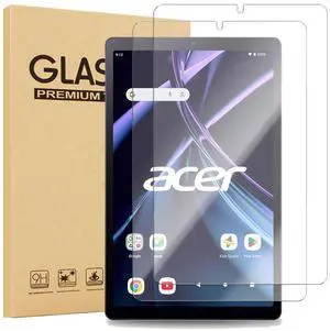 anicestore (2 Pack) Glass Screen Protector for Acer Iconia Tab A8 8.7 Inch - Tempered Glass Film/ High Definition/ 9H Hardness/ Scratch Resistant Tempered Glass for Acer Iconia Tab A8-11-A30S Tablet