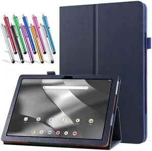 anicestore Case for Onn 11 Inch Core Tablet (2026 Model) - Slim Lightweight Folio Folding Stand Case PU Leather Cover for Onn. 11" Tablet 2026 Released (5th Gen) with 1 Random Color Stylus - Blue anicestore Case for Onn 11 Inch Core Tablet (2026 Model) - Slim Lightweight Folio Folding Stand Case PU Leather Cover for Onn. 11" Tablet 2026 Released (5th Gen) with 1 Random Color Stylus - Blue