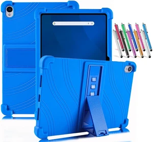 Case For Onn 11" Tablet (2026 Model), Kids Friendly Soft Silicone Adjustable Stand Cover Case for Onn 11 inch Core Tablet Gen 5 (Model: 36018341) 2026 Release + 1 Random Color Stylus (Blue) Case For Onn 11" Tablet (2026 Model), Kids Friendly Soft Silicone Adjustable Stand Cover Case for Onn 11 inch Core Tablet Gen 5 (Model: 36018341) 2026 Release + 1 Random Color Stylus (Blue)
