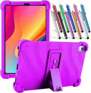 Case For Onn 8.1" Tablet (2026 Model), Kids Friendly Soft Silicone Adjustable Stand Cover Case for Onn 8.1 inch Core Tablet Gen 5 (Model: 36018340) 2026 Release + 1 Random Color Stylus - (Purple) Case For Onn 8.1" Tablet (2026 Model), Kids Friendly Soft Silicone Adjustable Stand Cover Case for Onn 8.1 inch Core Tablet Gen 5 (Model: 36018340) 2026 Release + 1 Random Color Stylus - (Purple)