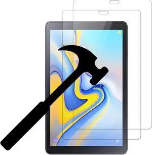 (2 Pack) EpicGadget HD Tempered Glass Screen Protector for Samsung Galaxy Tab A 8.inch SM-T387 2018 (Verizon, Sprint)