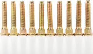50mm Long Extended Wheel Stud For Nissan Murano V6 3.5 m12x1.25x50 Knurl : 14.3 mm = 0.565 inch 10pcs Studs Year 2003-2015 V-Project
