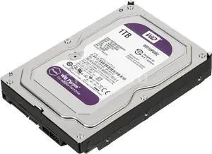 Western Digital WD Purple 1TB HDD for PC/ CCTV Surveillance 3.5 inch SATA WD10PURZ Hard Disk Drive Western Digital WD Purple 1TB HDD for PC/ CCTV Surveillance 3.5 inch SATA WD10PURZ Hard Disk Drive