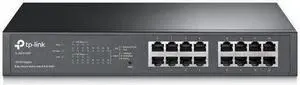 TP-LINK (TL-SG1016PE) 16-Port Gigabit Easy Smart Desktop/Rackmount Switch, 8-Port PoE, Metal