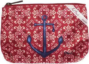 Sun 'N' Sand Paul Brent Sea Treasures Cosmetic Bag Coin Purse Zip Top, Anchor