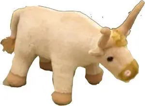 Wishpets 7" Standing Longhorn Steer, Tan Plush Stuffed Animal Wishpets 7" Standing Longhorn Steer, Tan Plush Stuffed Animal