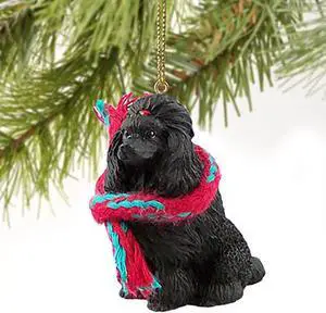 Conversation Concepts Poodle Black Original Ornament Conversation Concepts Poodle Black Original Ornament