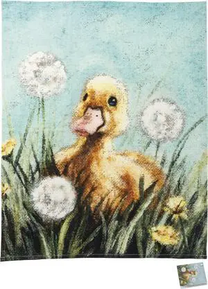 Primitives by Kathy Farmhouse Collection Cotton Dish Towel - Baby Duck Duckling Primitives by Kathy Farmhouse Collection Cotton Dish Towel - Baby Duck Duckling