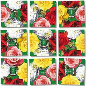 B Dazzle Roses Scramble Squares 9 Piece Puzzle B Dazzle Roses Scramble Squares 9 Piece Puzzle