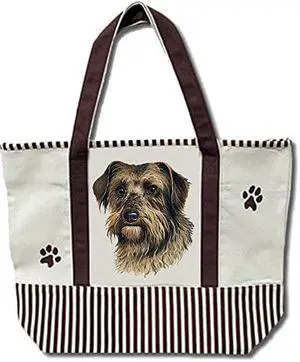 Yorkipoo Pet Heavy Duty Canvas Shopping Tote Yorkipoo Pet Heavy Duty Canvas Shopping Tote