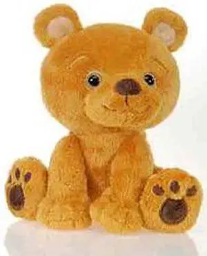 Fiesta Kidz Sitting Brown Bear 7" by Fiesta Fiesta Kidz Sitting Brown Bear 7" by Fiesta