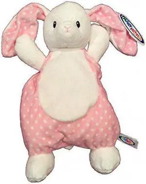 Mary Meyer Dot Bunny Lovey Stuffed Animal ToyToy, Pink Mary Meyer Dot Bunny Lovey Stuffed Animal ToyToy, Pink