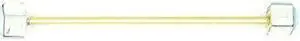 Finishing Touch Square Crystal Ab Collar Bar Gold - Gold Finish Finishing Touch Square Crystal Ab Collar Bar Gold - Gold Finish