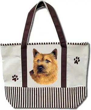Norwich Terrier Pet Heavy Duty Canvas Shopping Tote Norwich Terrier Pet Heavy Duty Canvas Shopping Tote