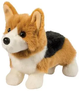 Douglas Gizmo Tri Color Corgi Plush Stuffed Animal Toy, 11" Douglas Gizmo Tri Color Corgi Plush Stuffed Animal Toy, 11"