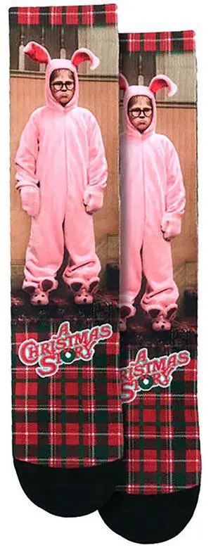 Spoontiques Christmas Story Crew Socks - SHOE SIZE (5-10 Men) (7-12 women) Spoontiques Christmas Story Crew Socks - SHOE SIZE (5-10 Men) (7-12 women)