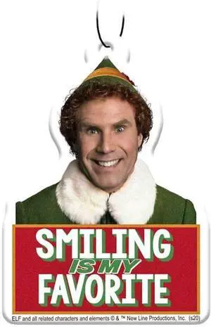 Spoontiques Elf Smiling Auto Car Air Freshener (3-Pack) Spoontiques Elf Smiling Auto Car Air Freshener (3-Pack)