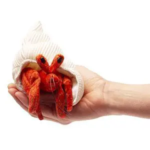 Folkmanis Mini Hermit Crab Finger Puppet Folkmanis Mini Hermit Crab Finger Puppet