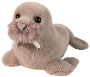 Douglas Cuddle Toys Brinie Soft Walrus Plush Stuffed Animal, 11" Douglas Cuddle Toys Brinie Soft Walrus Plush Stuffed Animal, 11"