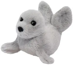 Douglas Lil Baby Seal Plush Stuffed Animal Toy 7" long Douglas Lil Baby Seal Plush Stuffed Animal Toy 7" long