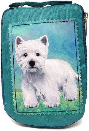 Westie Foldable Tote Bag - Durable, Waterproof - Zippered Market Tote Westie Foldable Tote Bag - Durable, Waterproof - Zippered Market Tote