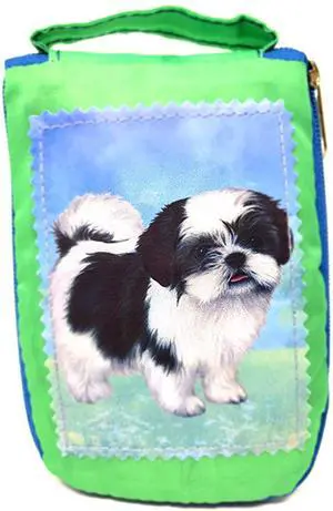 Shih Tzu Foldable Tote Bag - Durable, Waterproof - Zipper Market Tote Shih Tzu Foldable Tote Bag - Durable, Waterproof - Zipper Market Tote