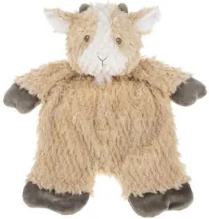 Baby Ganz Glenn Tan Goat Flat-A-Pat Plush Stuffed Lovey , 18" Baby Ganz Glenn Tan Goat Flat-A-Pat Plush Stuffed Lovey , 18"