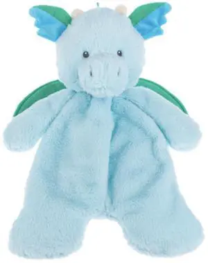 Baby Ganz Spark Dragon Blue and Green Flat-A-Pat Plush Stuffed Lovey , 18" Baby Ganz Spark Dragon Blue and Green Flat-A-Pat Plush Stuffed Lovey , 18"