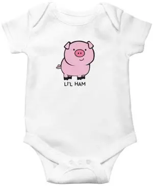 Ganz Baby Pig Diaper Shirt Onesie 3-6 mo. - Li'l Ham Ganz Baby Pig Diaper Shirt Onesie 3-6 mo. - Li'l Ham