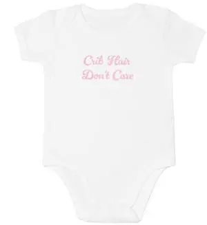 Ganz Baby Giggle Diaper Shirt Onesie 3-6 mo. - Crib Hair, Don't Hair Ganz Baby Giggle Diaper Shirt Onesie 3-6 mo. - Crib Hair, Don't Hair
